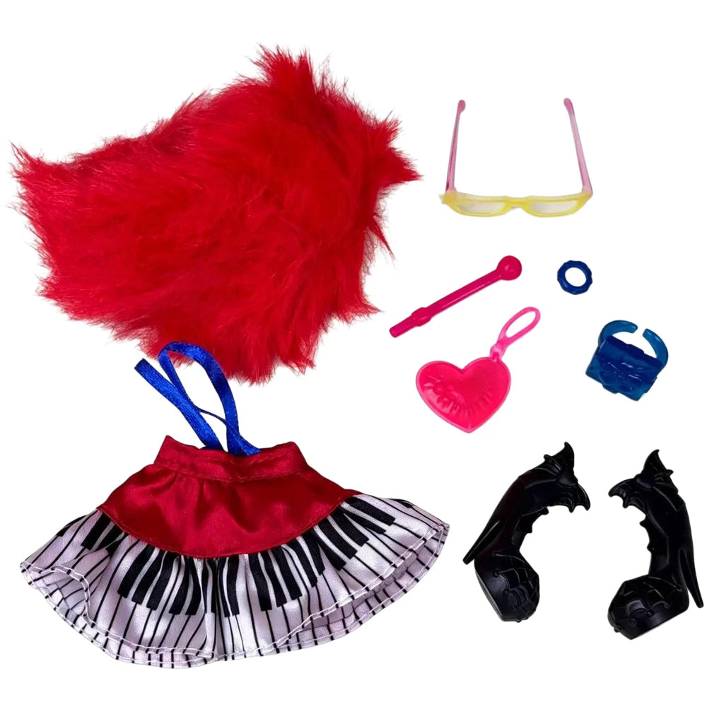 1/6 Scale Doll Accessories – 27cm Doll Sunglasses, Shoes & Clothing for 10.5–11 Inch Dolls