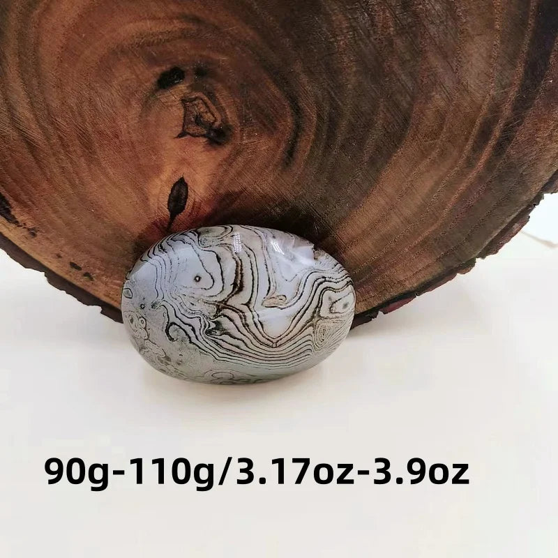 Big Silk Agate Raw Stone β Unengraved Pebble Handle Piece for DIY Jewelry, Gemstones & Stone Landscaping