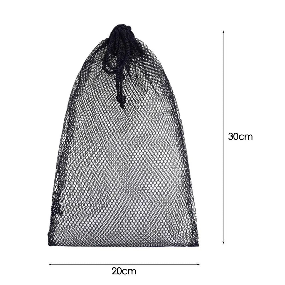 Durable Nylon Mesh Drawstring Bag β Multi-Purpose Outdoor Travel Storage Pouch for Camping Gear