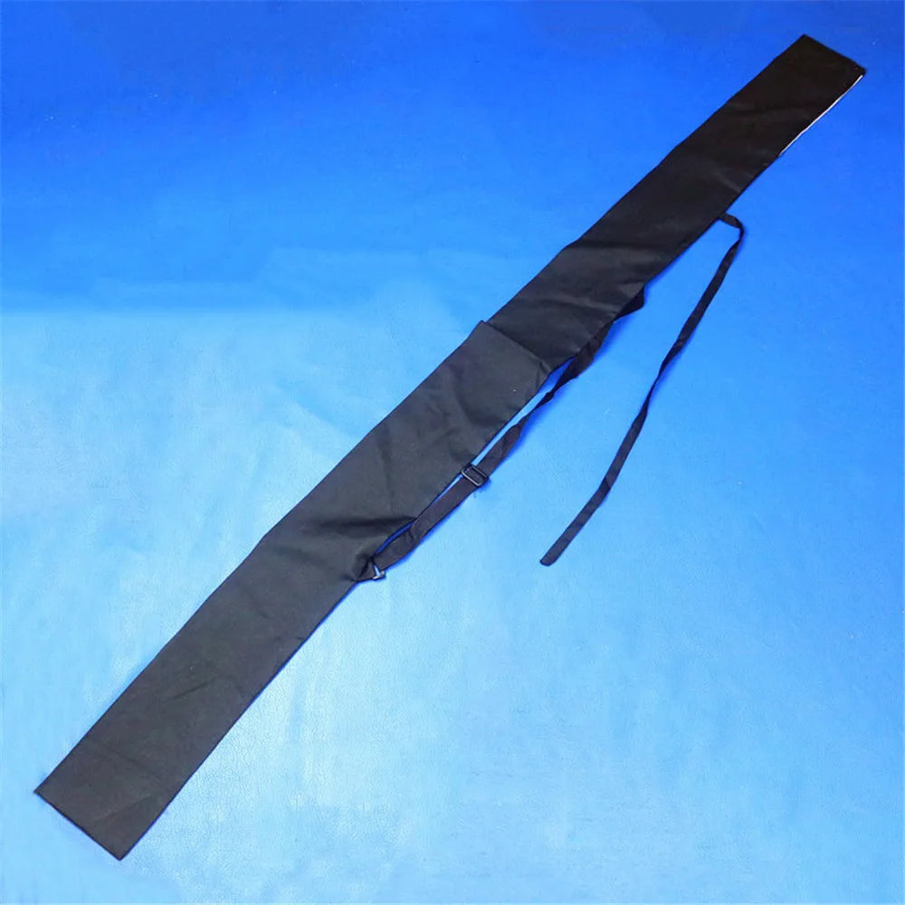 Black Polyester Katana Sword Bag – Adjustable Samurai Sheath with Strap for Japanese Sword, Cosplay & Home Decoration Prop