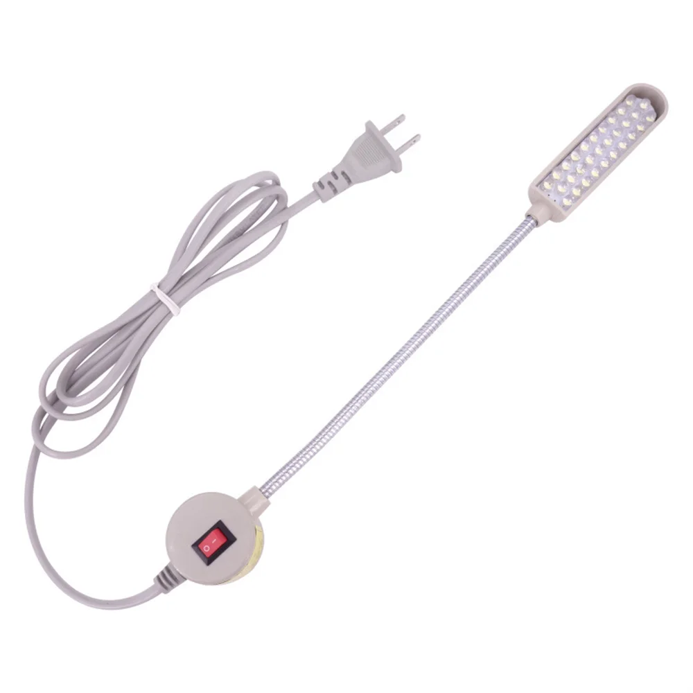 30 LED Industrial Sewing Machine Light - 360° Flexible Gooseneck Work Lamp for Sewing & Clothing Machines