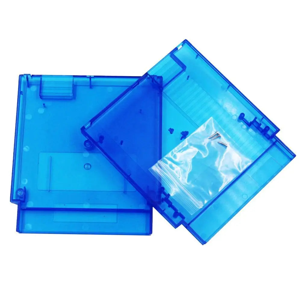 NES Game Cartridge Replacement Shell - Durable Plastic Protective Game Card Case Cover