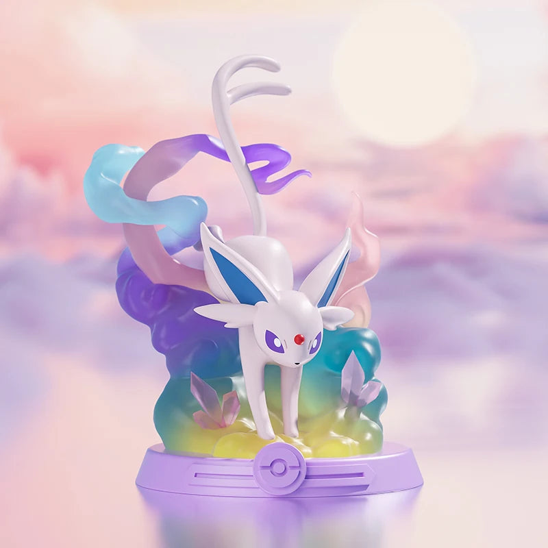 9-Pack Monster Blind Box PVC Action Dolls — Adventure Eevee, Sylveon & Umbreon Surprise Toy Collectibles, Gift for Kids