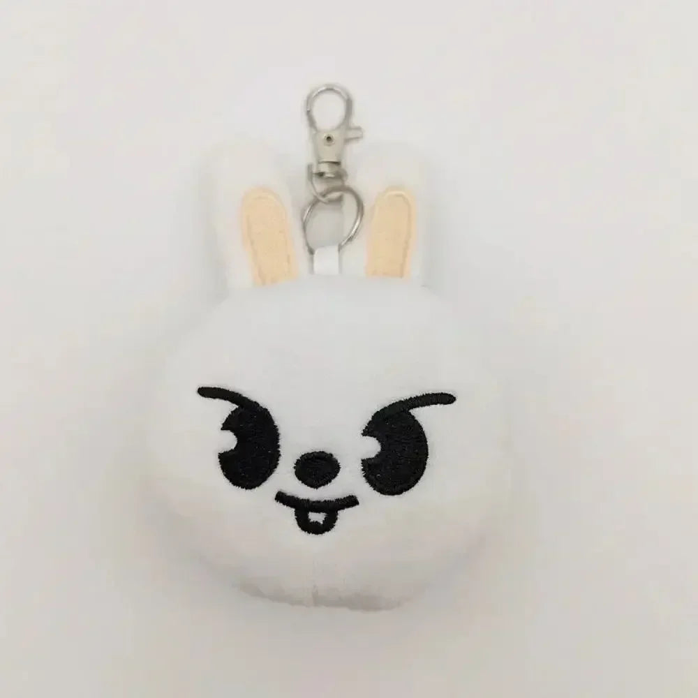 Kpop SKZOO Plush Keychain β Cute Dog Pendant Toy for Kids, Backpack Hanging, Birthday Gift