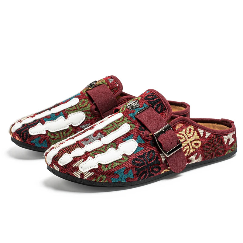 Men's Cork Clog Shoes - Arch Support Mules with Cozy Cork Footbed for Casual Wear