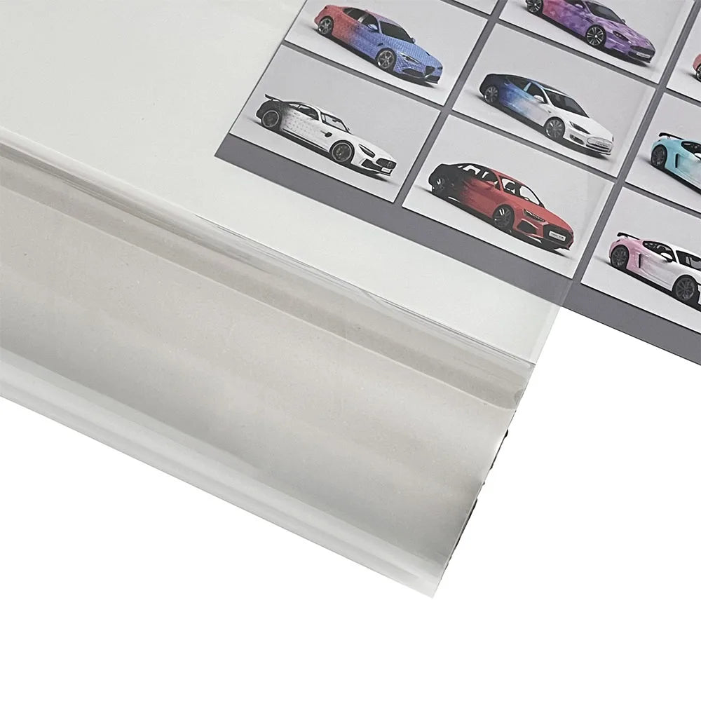 30x200cm Car Headlight & Taillight Tint Stickers – Waterproof Smoke Black Fog Light Film
