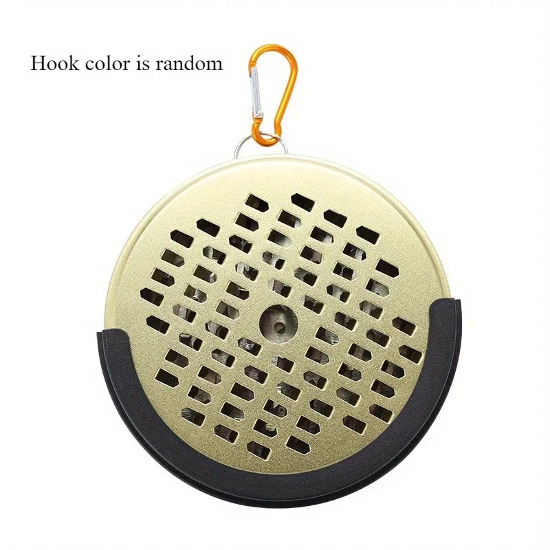 Portable Mosquito Incense Holder - Hangable Outdoor & Indoor Repellent Box for Camping and Fishing