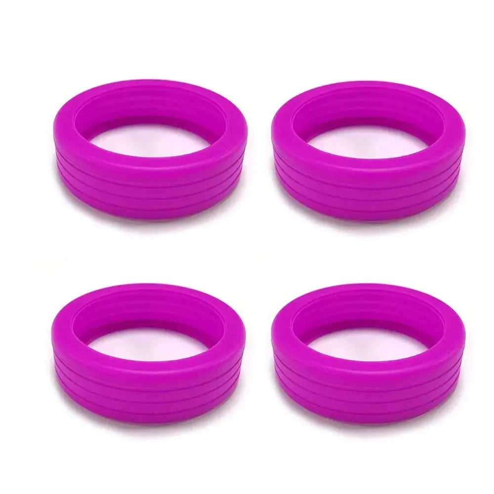 4/8PCS Travel Luggage Wheel Protectors β Noise-Reducing Caster Covers for Suitcase Trolley Boxes
