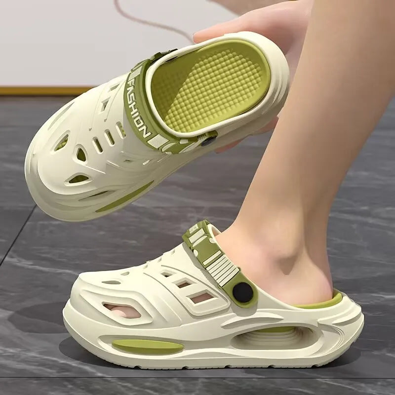 Arch Support Summer Slippers - Anti-Slip Thick Sole Breathable Odor Resistant Comfort Shoes
