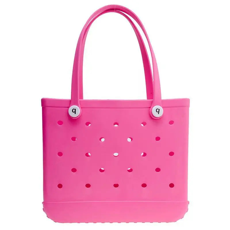 New EVA Beach Bag – Large Injection Molded Storage Handbag, Cross-Border European & American Style, Durable Storage Bag