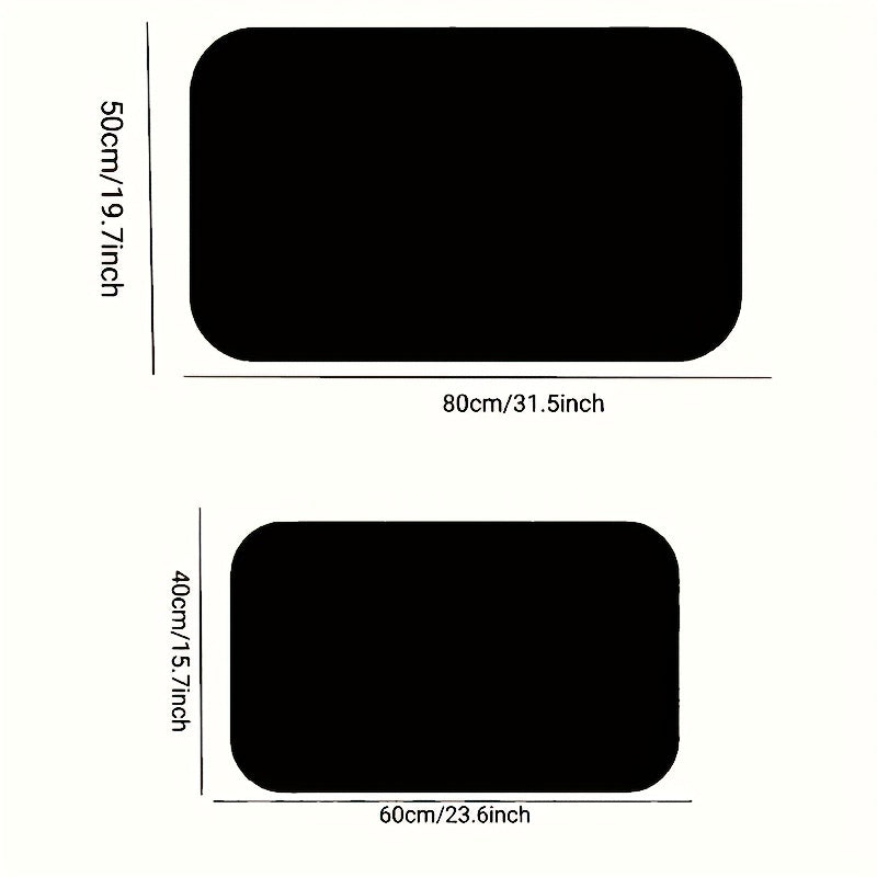 Ultra-Absorbent Diatomaceous Earth Bath Mat β Quick Dry, Non-Slip, Soft and Comfortable β Perfect for Bathroom