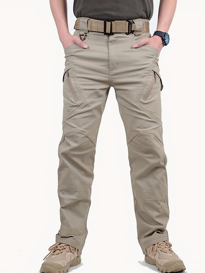 Waterproof Tactical Cargo Pants - High-Performance Hiking Pants for Outdoor Adventures - Pockets, Sweatproof, Wear-Resistant, Versatile Style