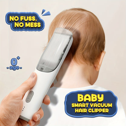Professional Rechargeable Body Hair Trimmer Kit – Ultra Quiet, Auto Sucking, Smart Vacuum, Cordless, Fast Charging, LED Light, Travel-Friendly, Perfect for Beard, Body and Hair Cutting, Father's Day Gift