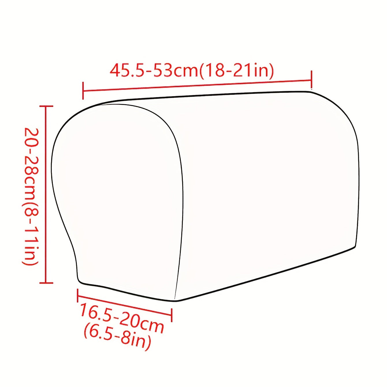 2PCS Spandex Armchair Slipcovers – Stretch Armrest Covers for Chairs and Sofa, Non-Slip Furniture Protector for Bedroom, Office and Living Room