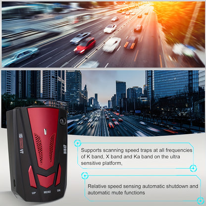 16-Band 360° Advanced Anti-GPS Camera LIDAR Detector - Car GPS Detector with Voice Alarm, Real-Time Threat Alerts, Enhanced Safety Features for Secure Driving