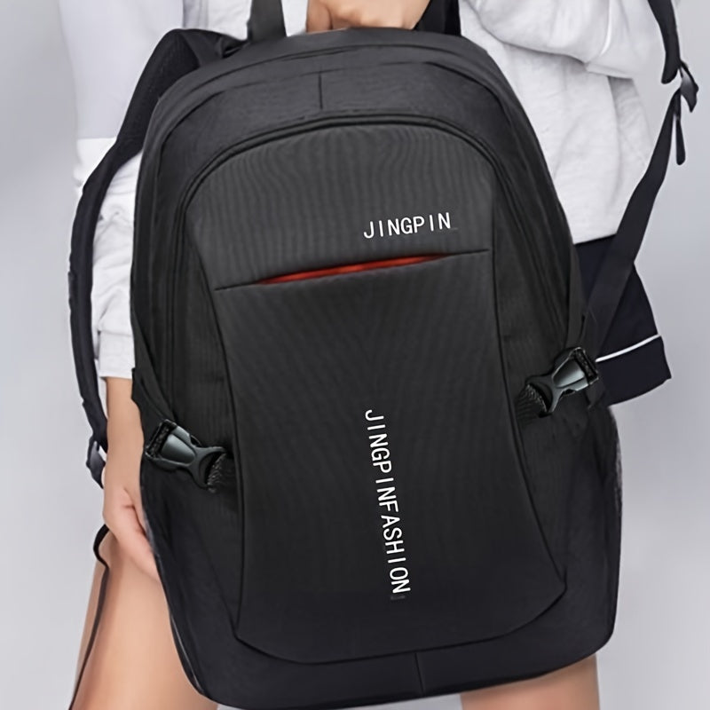 Men’s Waterproof Oxford Backpack – Business, School & Casual Travel Rucksack