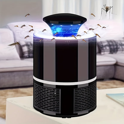 Household Mosquito Guardian – Automatic Silent Photocatalytic Repellent Lamp with Suction Device – Indoor Pest Control for Home and Family