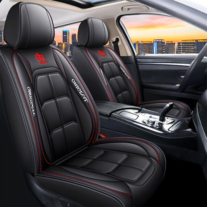 Universal Car Seat Cover – PU Leather Cushion Protector Mat for Sedan & SUV – Car Accessories – 1 Front Seat Cover
