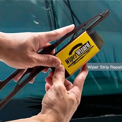 Yellow Miracle Wiper Blade Renewal Brush – Universally Fit – Instantly Restores and Repairs for Clear Vision