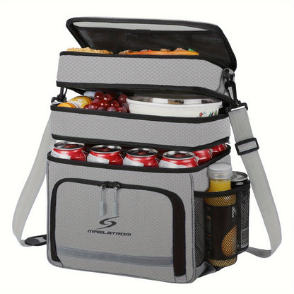 Premium Insulated Lunch Tote Bag - Leakproof, Thermal & Water-Resistant, Spacious Design for Men and Women - Ideal for Work, School and Outdoor Activities