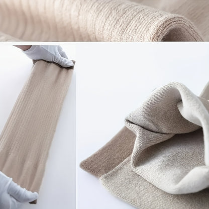 Cashmere Warm Knee Pads for Men and Women - Arthritis Joint Support Kneecap Protectors and Leg Warmers, Skin-Friendly and Non-Bulky