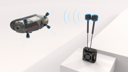 Caddx Walksnail Avatar GT FPV Kit — 1080P 100fps Dual Antenna Night Vision Drone with Starvis II Sensor, Max 2W VTX, Long Range