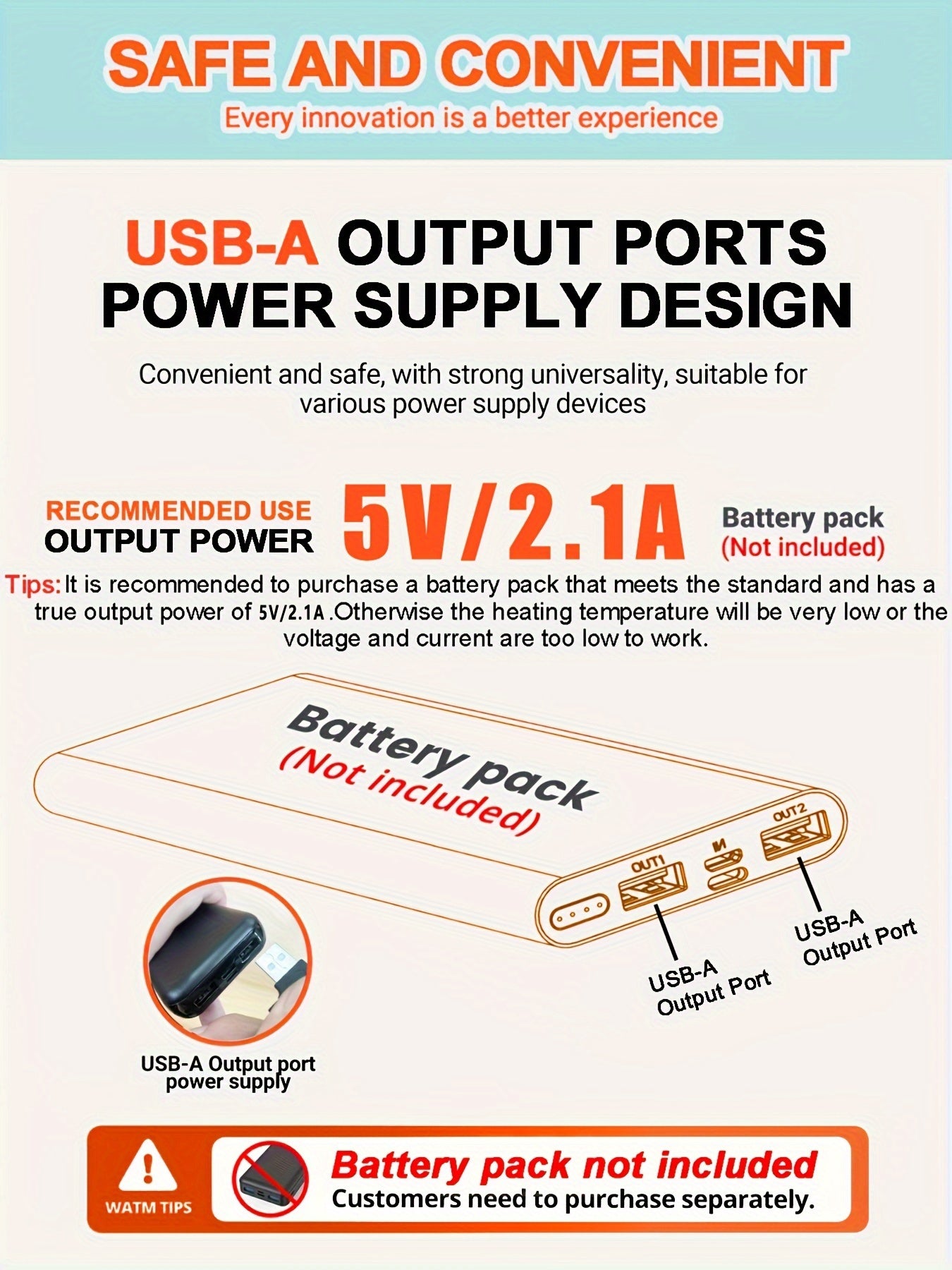 Women's Waterproof Heated Jacket - USB Electric with 3 Heating Levels & 9 Zones for Outdoor Camping, Hiking & Skiing (Battery Pack Not Included)