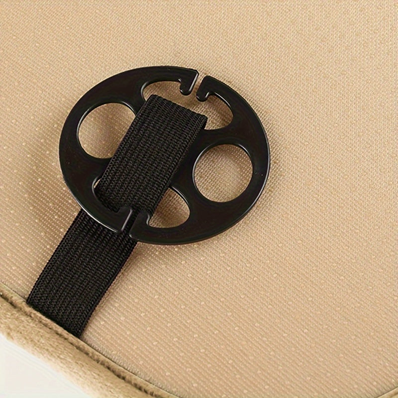 Winter Plush Front Car Cushion – Thickened Universal Seat Cover with Backrest for Front Seats