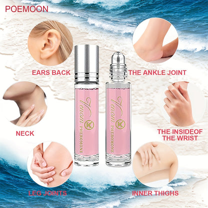 Roll-On Intimate Partner Perfume – Long-Lasting Romance Scent, Essential Oil Infused, Enhances Intimacy, For Men and Women