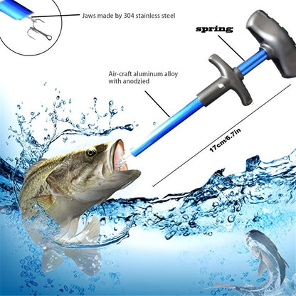 T-Shaped Fish Hook Remover Tool – Easy, Painless Removal with Ergonomic Grip, Ideal for Freshwater and Saltwater Fishing