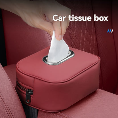 Hanging Car Napkin Holder - Armrest Box Tissue Holder for Car Interior Accessory