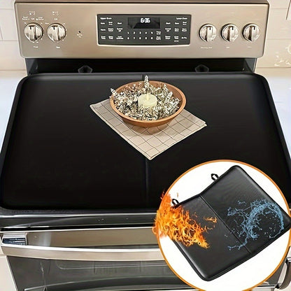 3-4 Burner Gas Stove Top Cover - Fireproof, Waterproof, Foldable Protector for RV and Camping - Easy to Clean Decorative Stove Guard