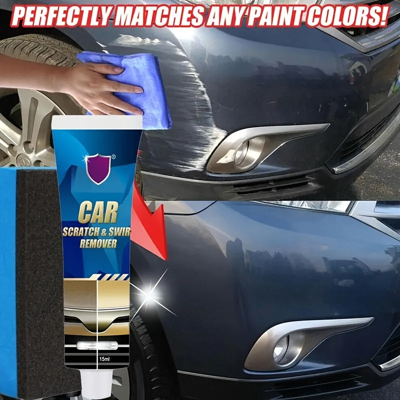Pro Scratch Repair Kit – Effortless Swirl Remover, Restores Glossy Finish and  Shine on All Paint Surfaces – Easy to Use for Cars, Trucks, Motorcycles