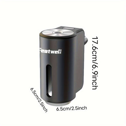 Smart Car Air Aromatherapy Diffuser - Fragrance Air Freshener with Three Adjustable Settings, Essential Oil Humidifier for Vehicles