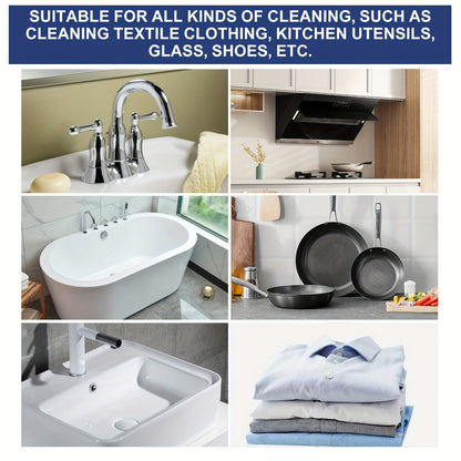 30pcs Multi-Purpose Cleaning Tabs - Stainless Steel Rust Remover & Stain Cleaner for Bathroom, Kitchen, and Restaurant