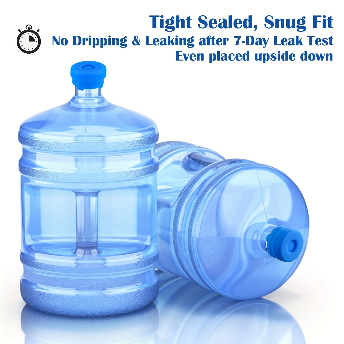 3pcs Silicone Water Bucket Lids - Fits 1, 2, 3, 4, 5 Gallon Buckets, Reusable, High-Temperature Resistant, Easy to Clean, Environmentally Friendly
