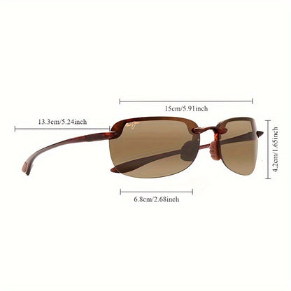 Maui Jim TR Framed Sunglasses - Ideal for Cycling & Surfing, Durable and Stylish