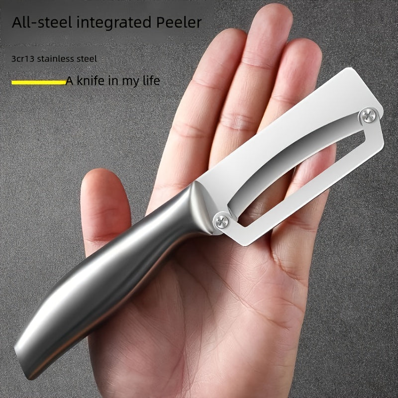 1/2pcs Stainless Steel Vegetable and Fruit Peelers - Sharp Blades for Potatoes, Pumpkins, Apples and More - Kitchen Tool DS9195