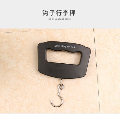 New 40kg/10g Digital Luggage Scale - Portable Travel Suitcase Hanging Scale, Handheld Electronic Weight Balance for Kitchen & More
