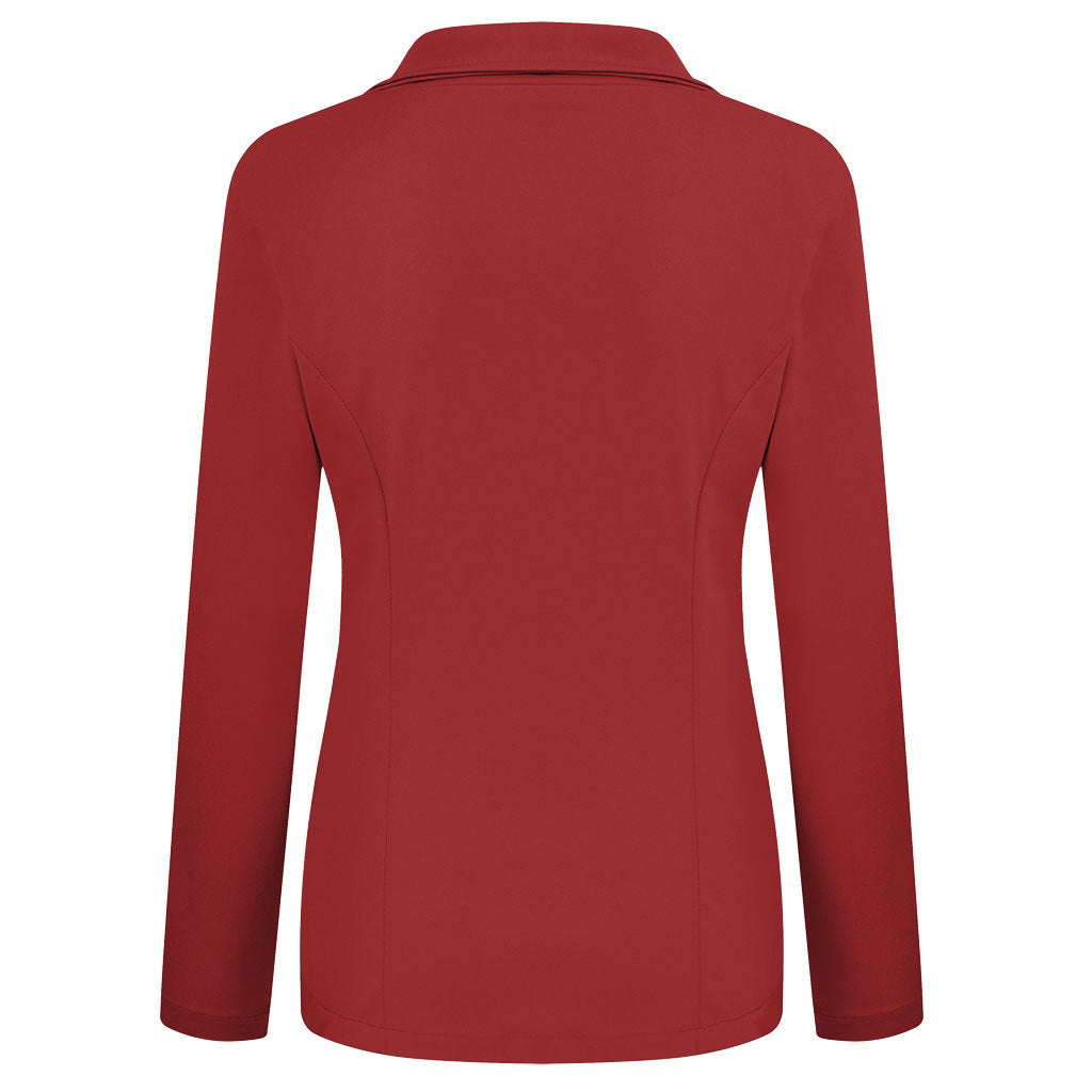 2024 Women's Slim Fit Small Suit Coat – Lapel, Long Sleeve, Sweet Button Design in Multi-Color