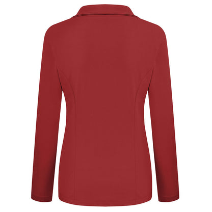2024 Women's Slim Fit Small Suit Coat – Lapel, Long Sleeve, Sweet Button Design in Multi-Color