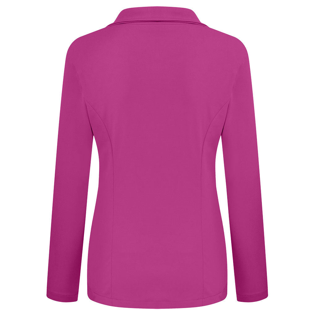 2024 Women's Slim Fit Small Suit Coat – Lapel, Long Sleeve, Sweet Button Design in Multi-Color