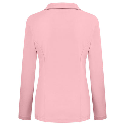 2024 Women's Slim Fit Small Suit Coat – Lapel, Long Sleeve, Sweet Button Design in Multi-Color
