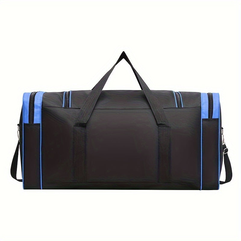 Extra-Large Men's Travel Bag - Spacious and Organized with Multiple Pockets, Durable Luggage for Easy Clothes Storage and Seamless Travel