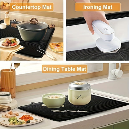 3-4 Burner Gas Stove Top Cover - Fireproof, Waterproof, Foldable Protector for RV and Camping - Easy to Clean Decorative Stove Guard