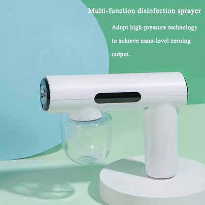 Multi-Functional Portable Rechargeable Disinfection Sprayer - Effective Germ Killer for Cars, Travel, Bedrooms, and Clothing - Long Battery Life