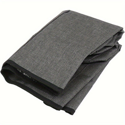 Air Fryer Dust Cover – Waterproof Insulated Protective Bag with Pocket and Handle – Fits Electric Pressure Cooker, Air Fryer, Rice Cooker, Steamer – 38x38.7cm/14.96x15.24 Inch (Grey)