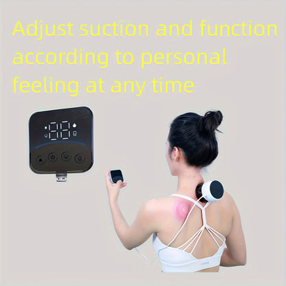 Advanced Neck, Back, Waist and Shoulder Massager – 3 Modes, 5 Temperature Levels, Hot Compress, Multi-Functional Massage Device, Perfect Father’s Day Gift