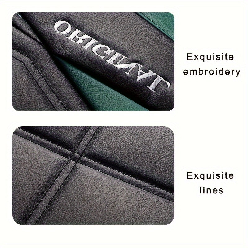 Universal Car Seat Cover – PU Leather Cushion Protector Mat for Sedan & SUV – Car Accessories – 1 Front Seat Cover