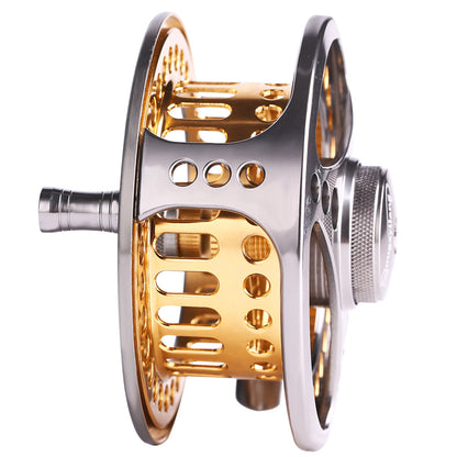 Sougayilang Ultra-Lightweight Fly Fishing Reel – Durable Aluminum Construction with Effortless High-Performance Drag – Ideal for Smooth Angling Adventures
